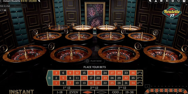 Instant Roulette (Evolution)