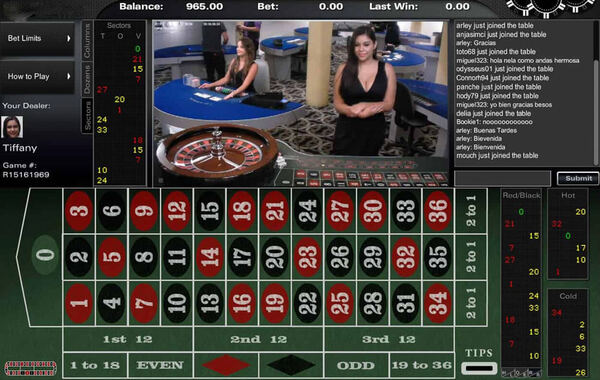 Live American Roulette (Visionary iGaming)
