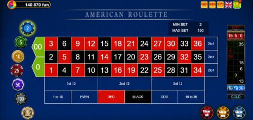 Belatra American Roulette
