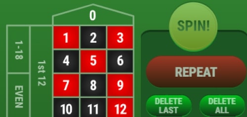 Giocaonline Instant French Roulette
