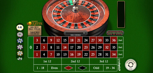Playtech Penny Roulette