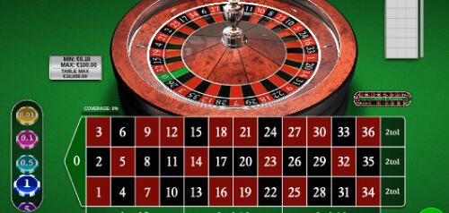 Playtech Premium European Roulette