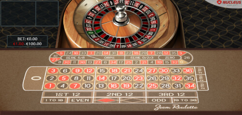 Nucleus Gaming Zoom Roulette