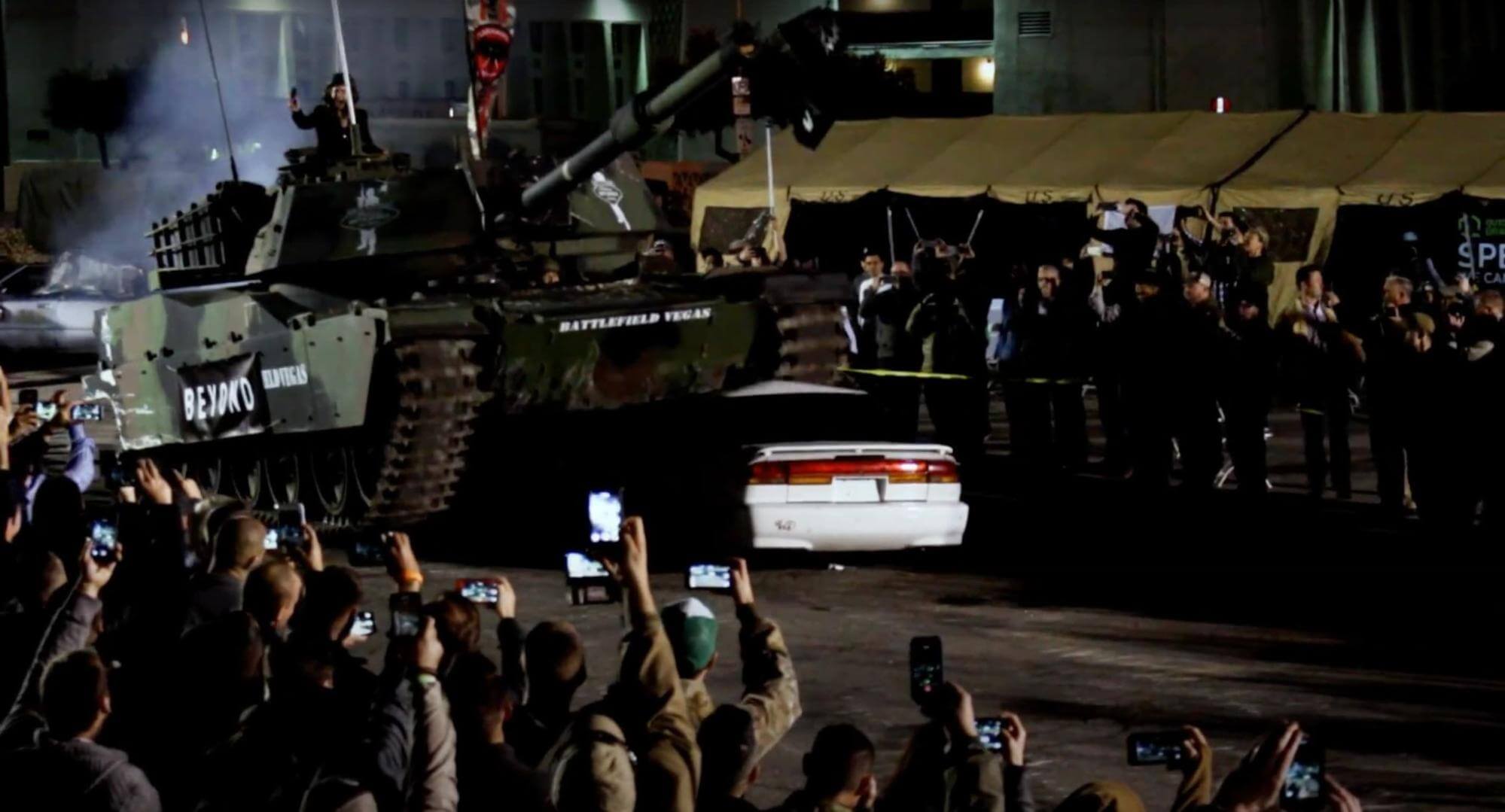 Battlefield Vegas car crush