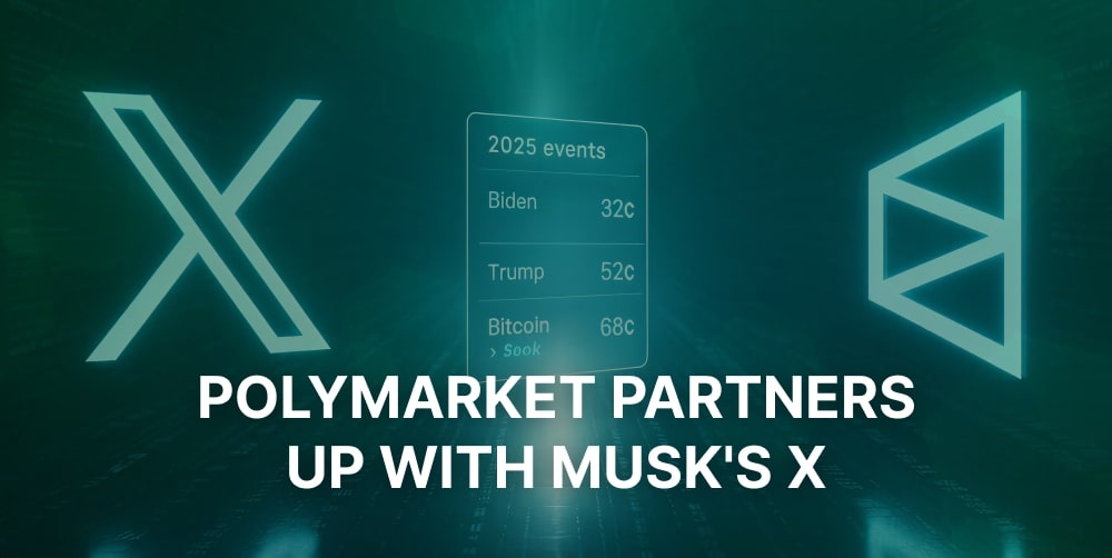 Polymarket Becomes Elon Musk's X’s Official Prediction Market Partner